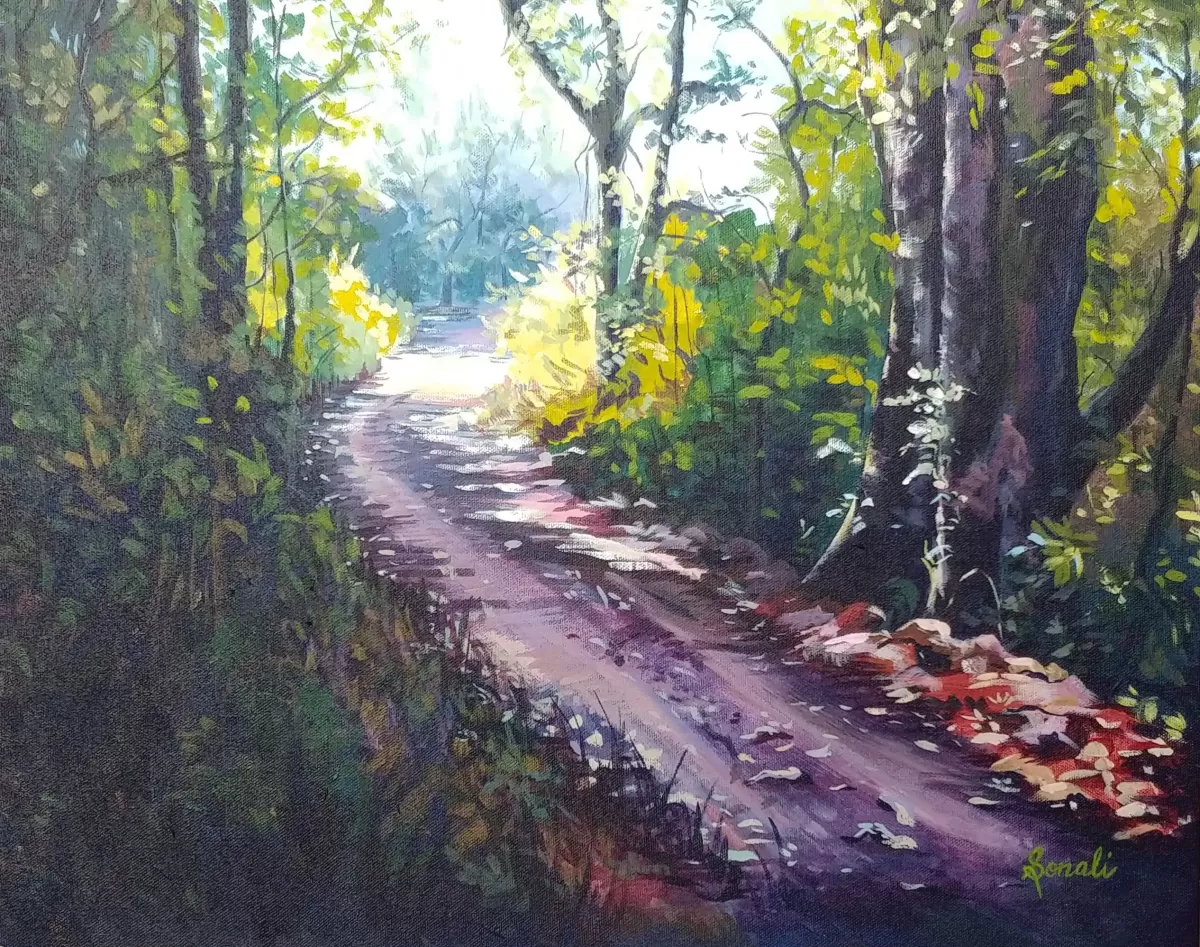 Forest Escape Painting