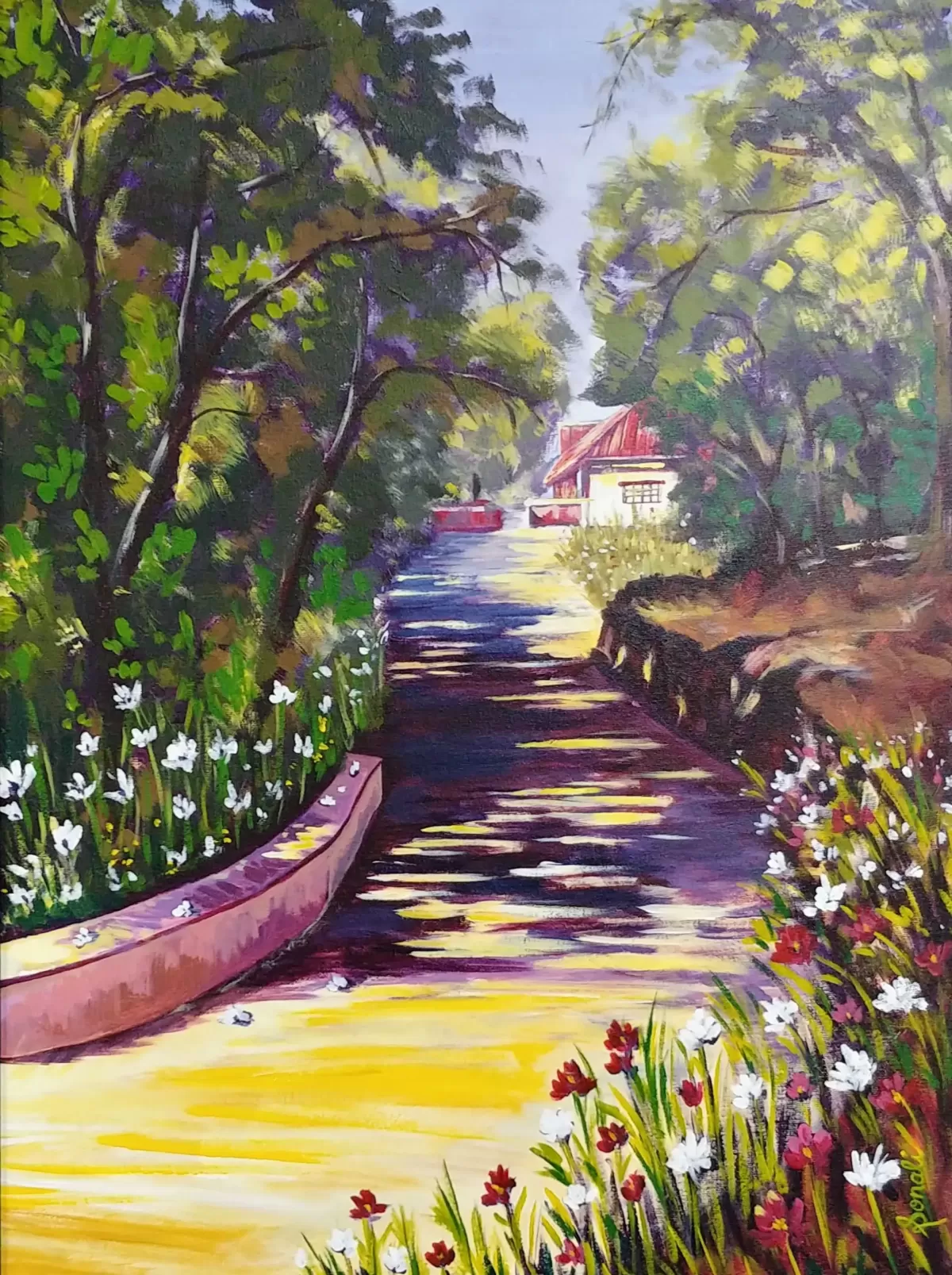 A Cottage up North Painting