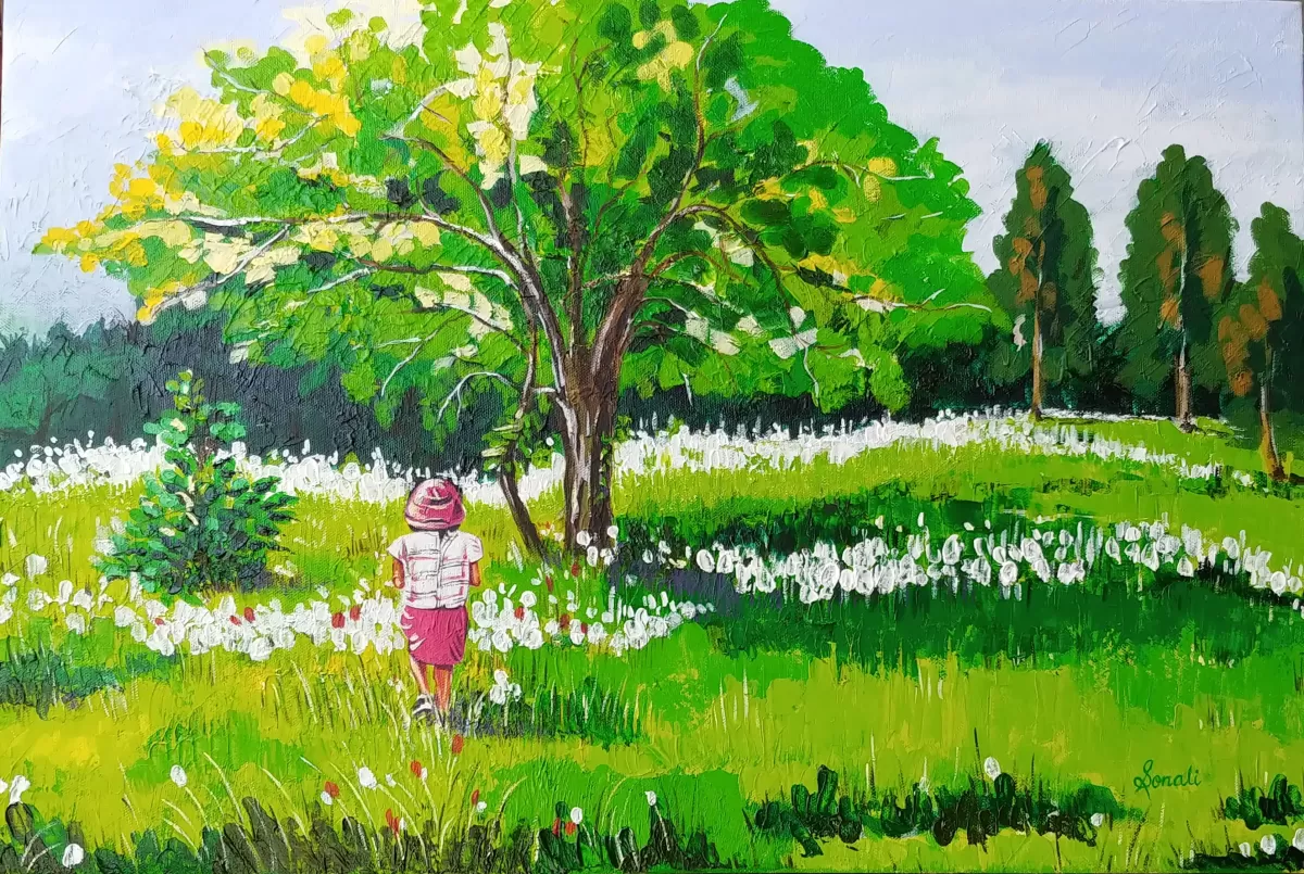A Walk in the Wild Painting