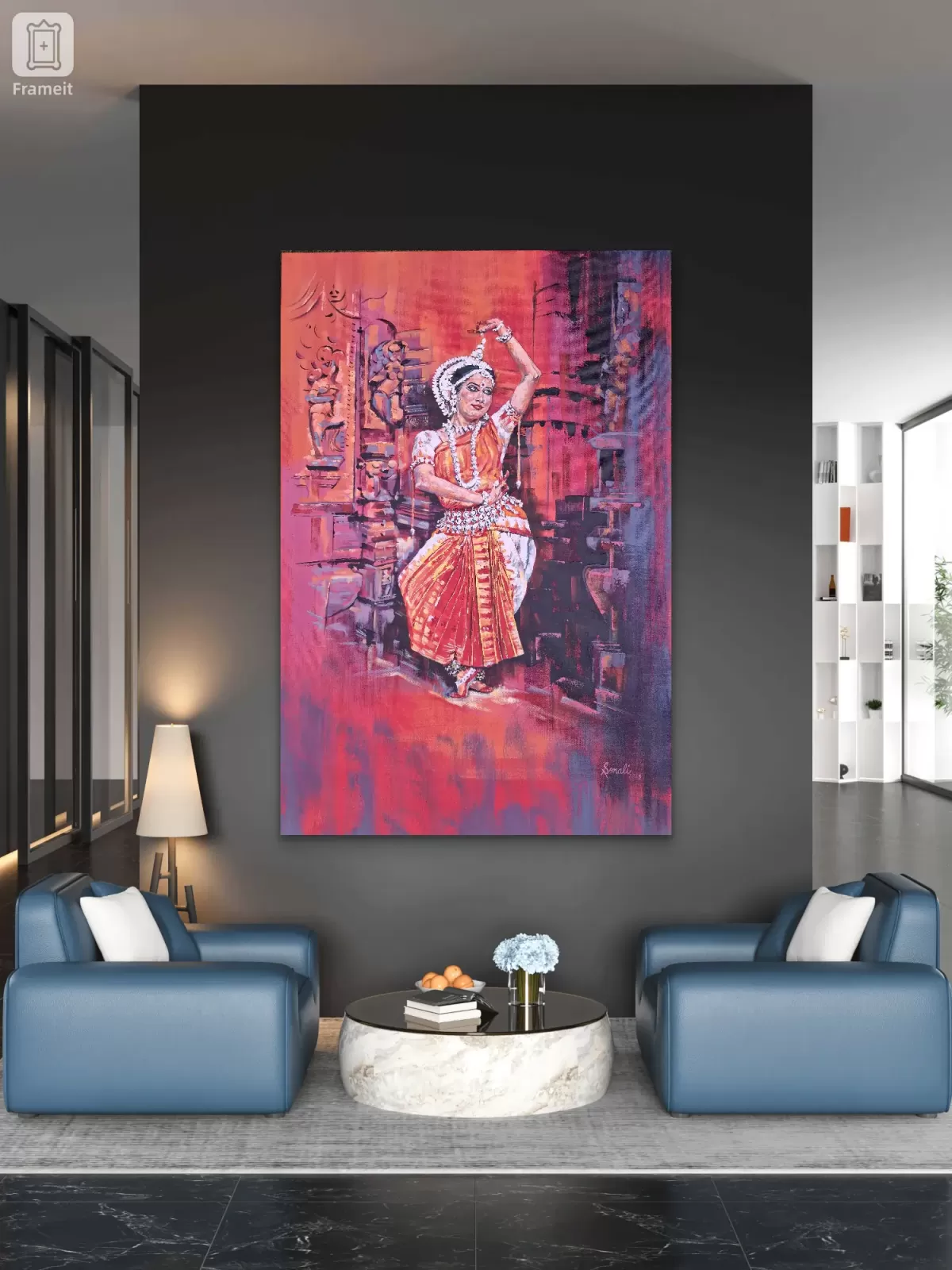 Vibrant Heritage Painting