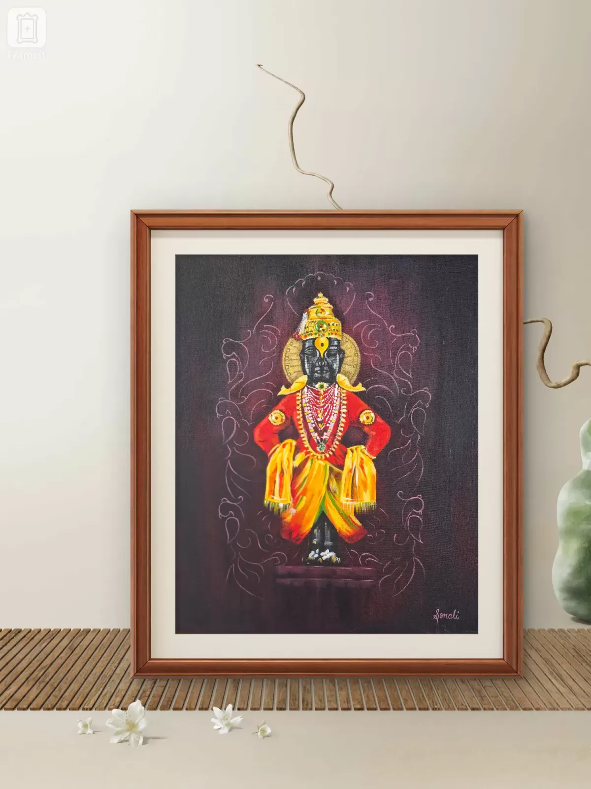 Vithoba -Patit Tu Pavana Painting