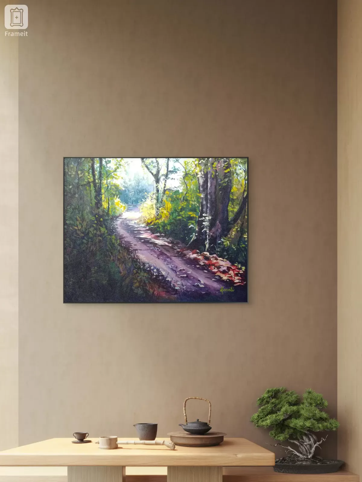 Forest Escape Painting