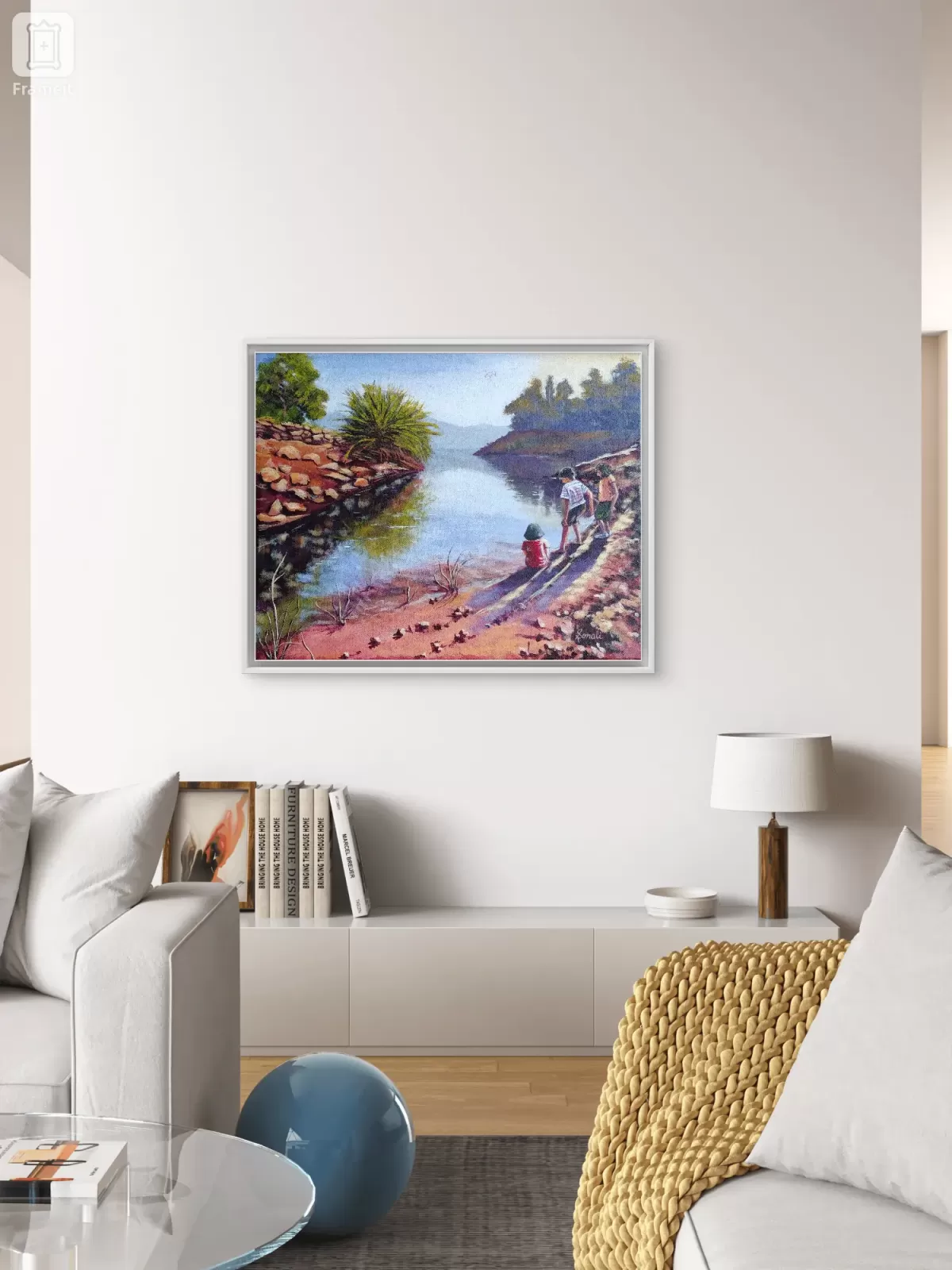 A Break by Serene Waters Painting