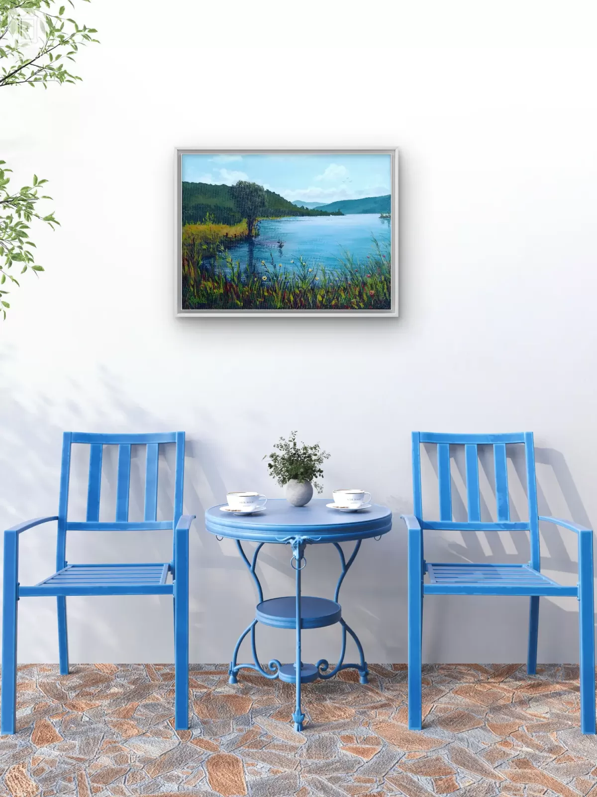 Pristine Backwaters Painting