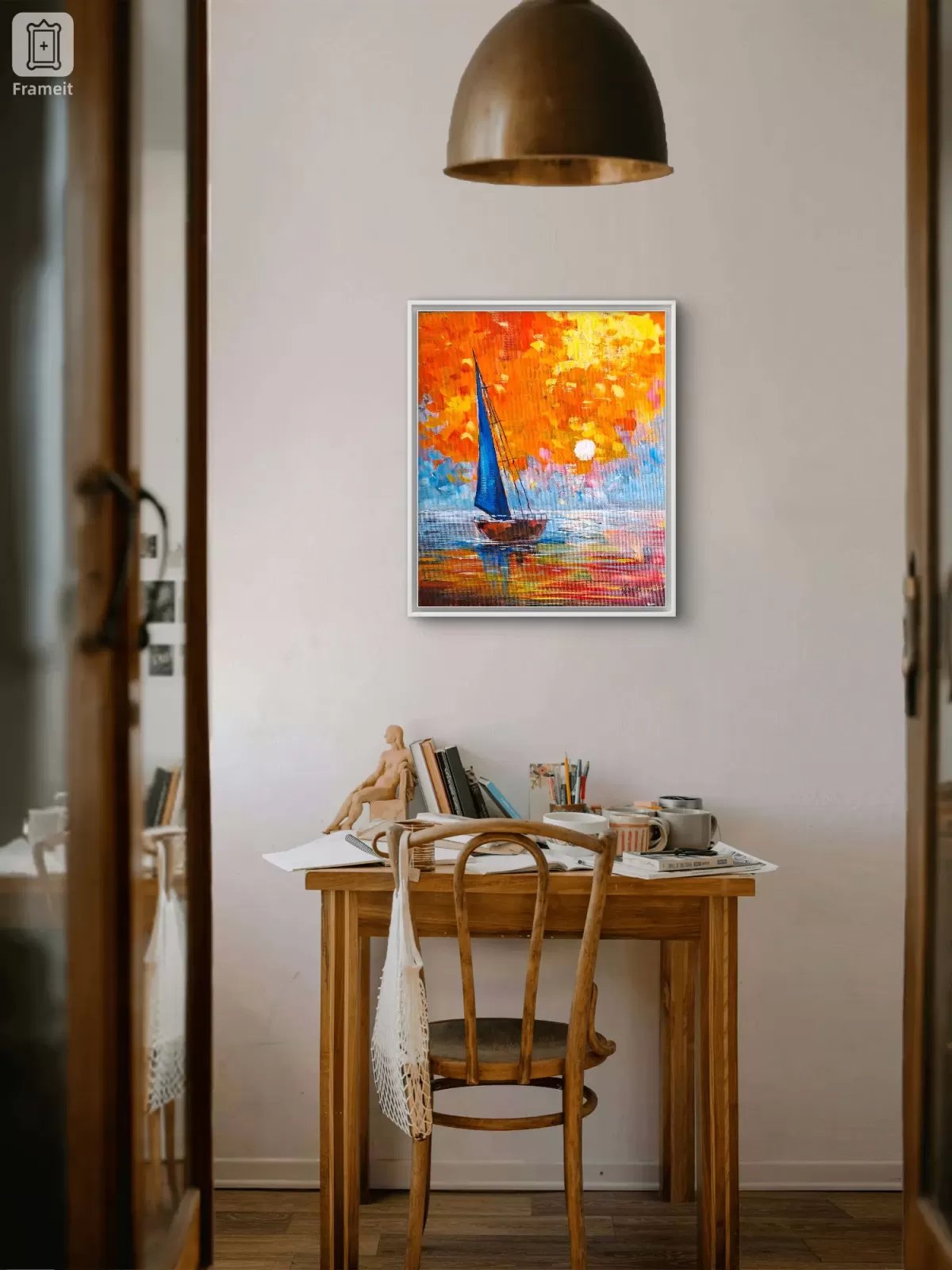 Radiant Horizons Painting