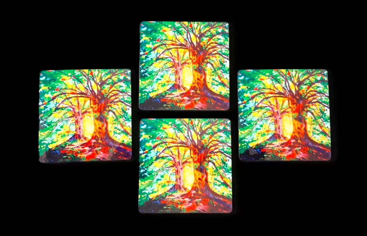 Forest Trees(Premium Tea Coasters) 