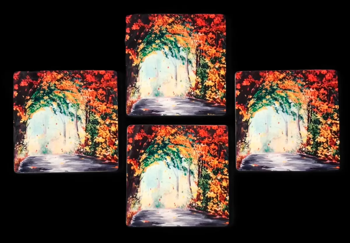 Autumn Fall(Premium Tea Coasters)