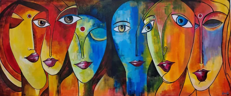 Layers of Life Painting