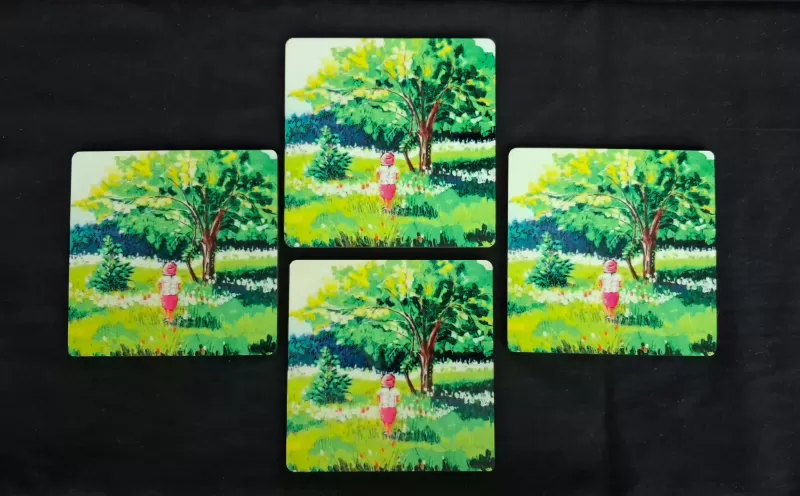  A Walk in the Wild(Premium Tea Coasters) 