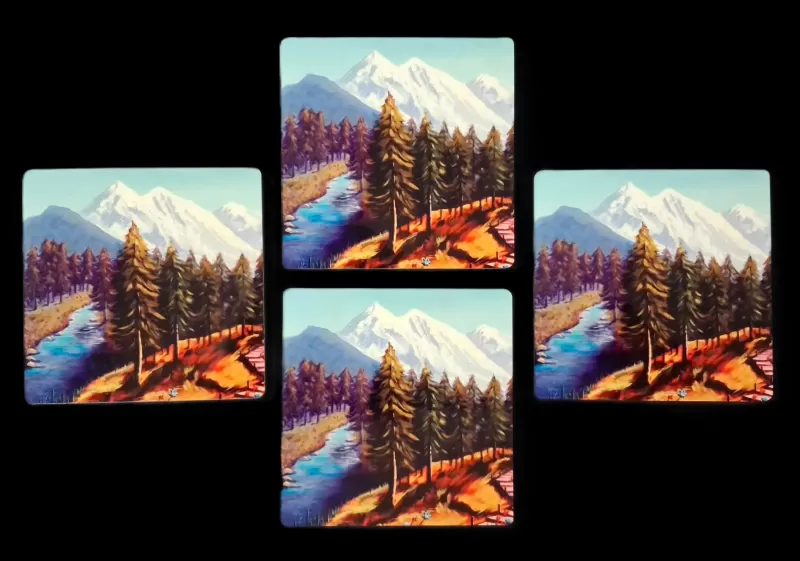 HIMA-A-LAYA(Premium Tea Coasters)