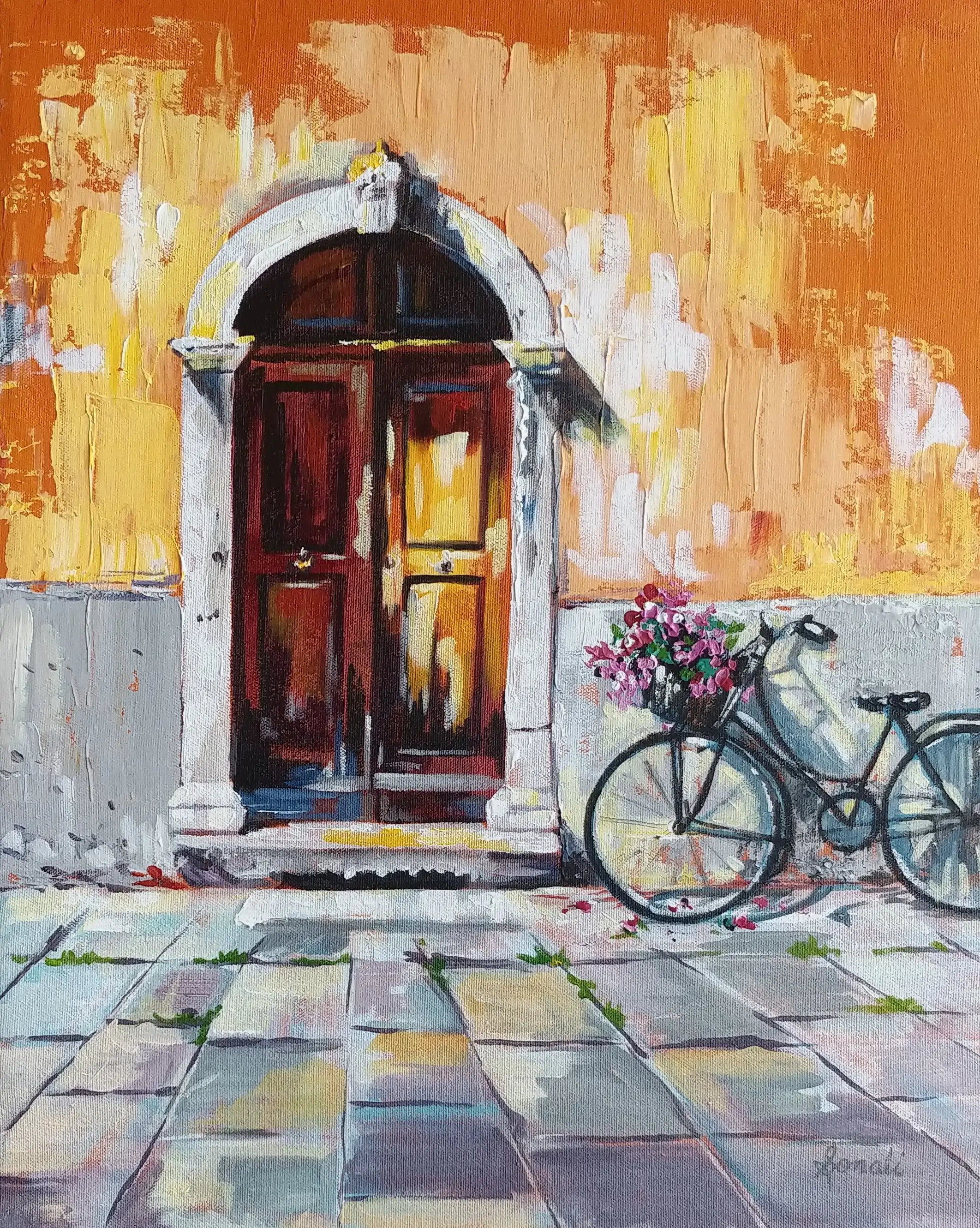 Door to Yesterday Painting