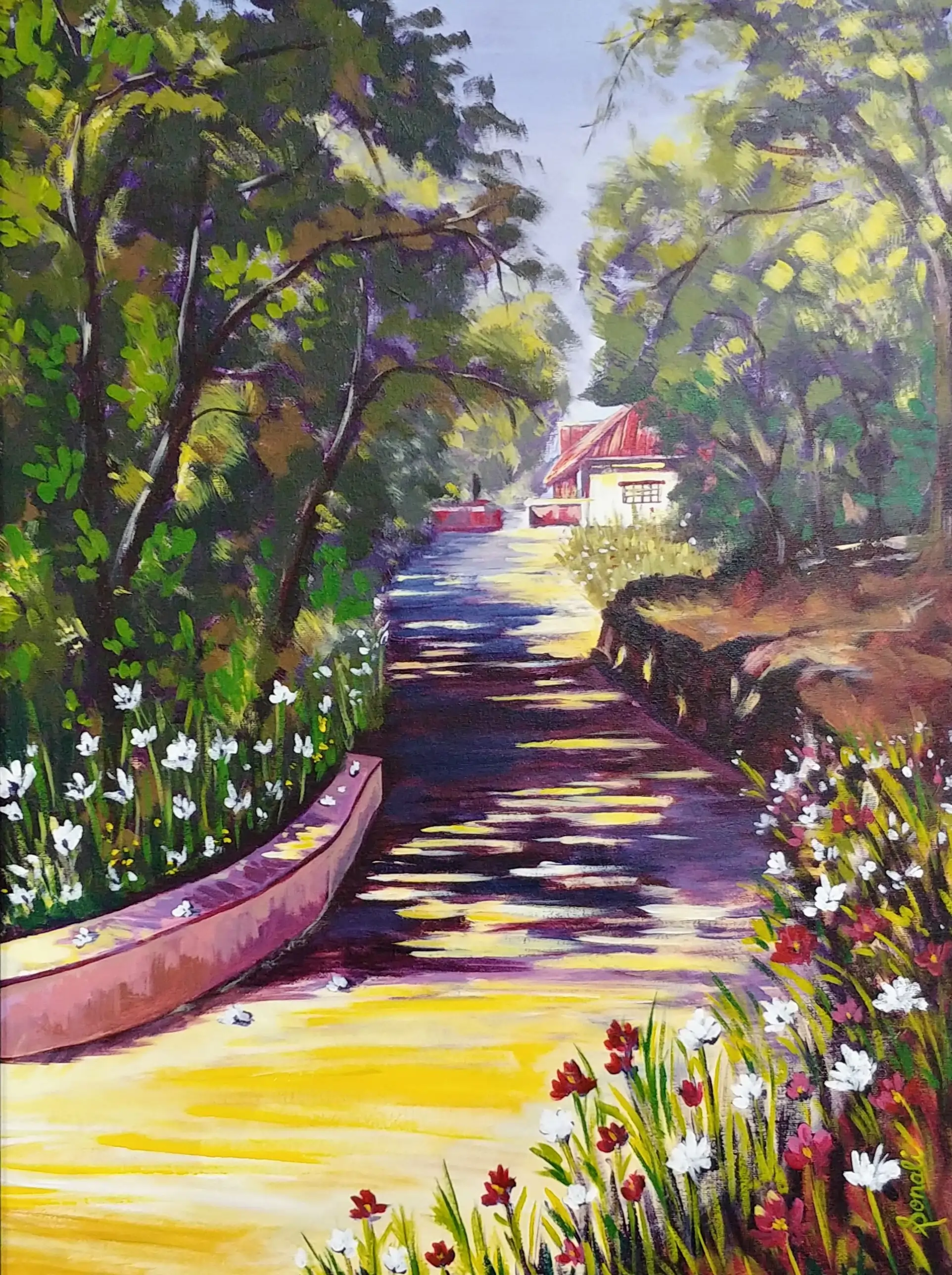 A Cottage up North Painting