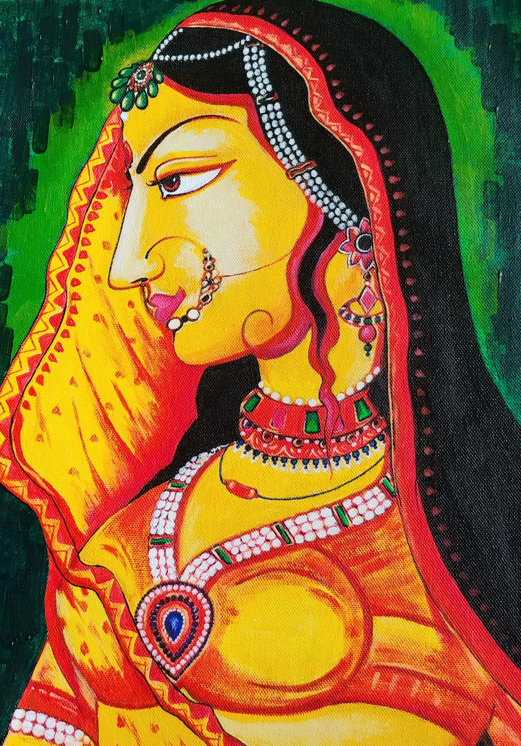 Bride Ornate Painting