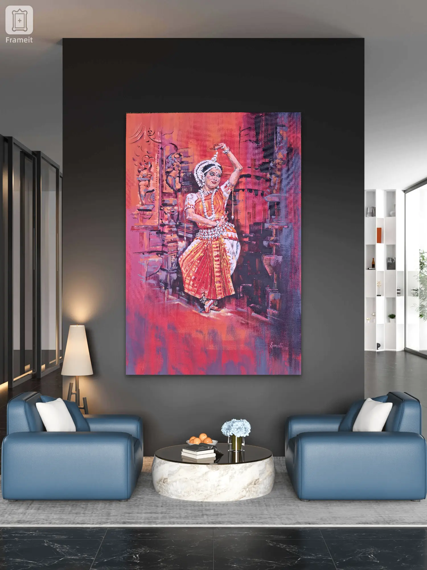 Vibrant Heritage Painting