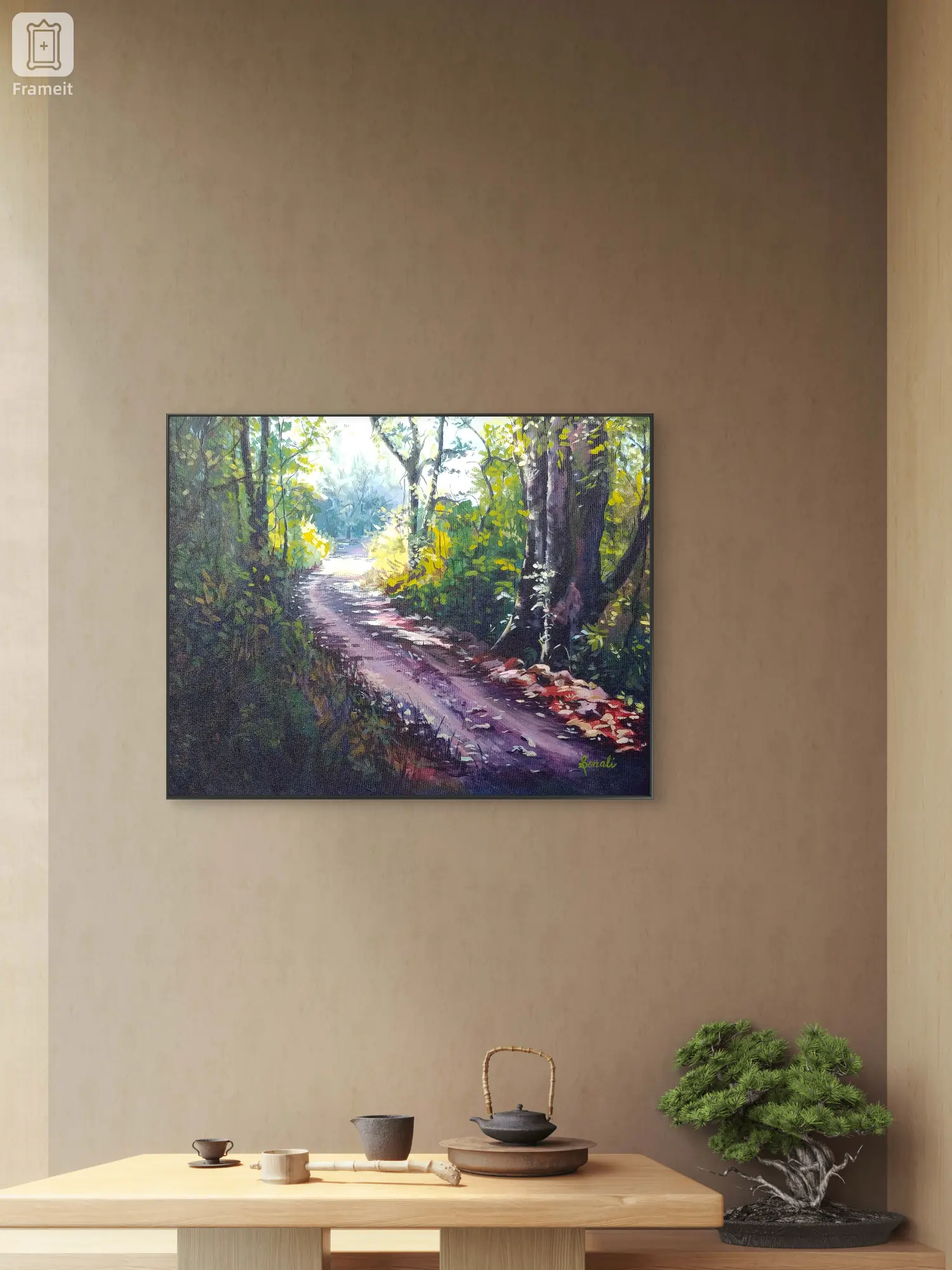 Forest Escape Painting