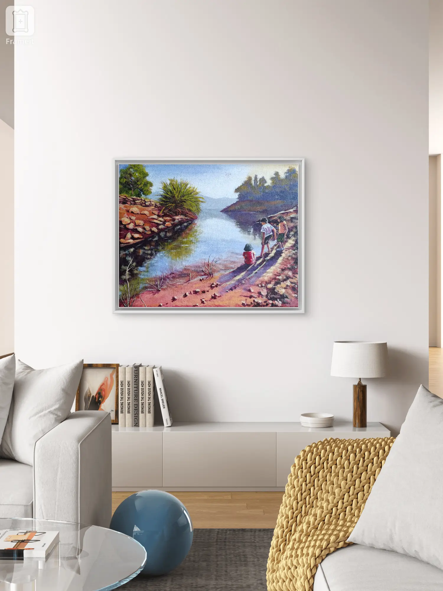 A Break by Serene Waters Painting