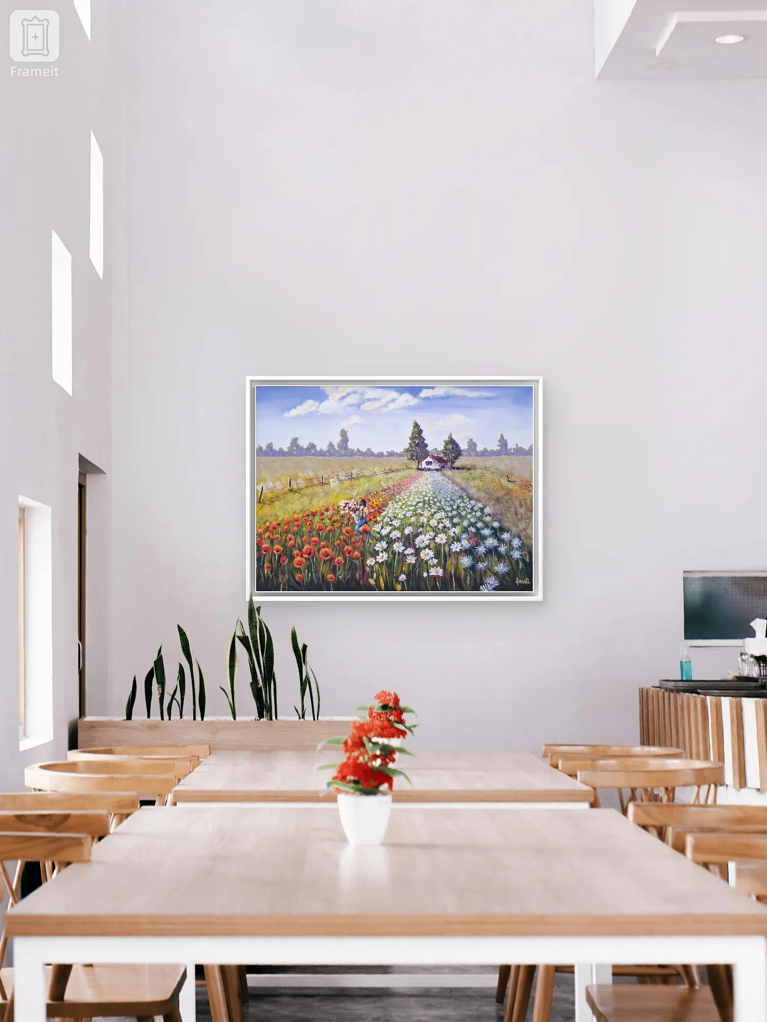 Fields of Bloom Painting