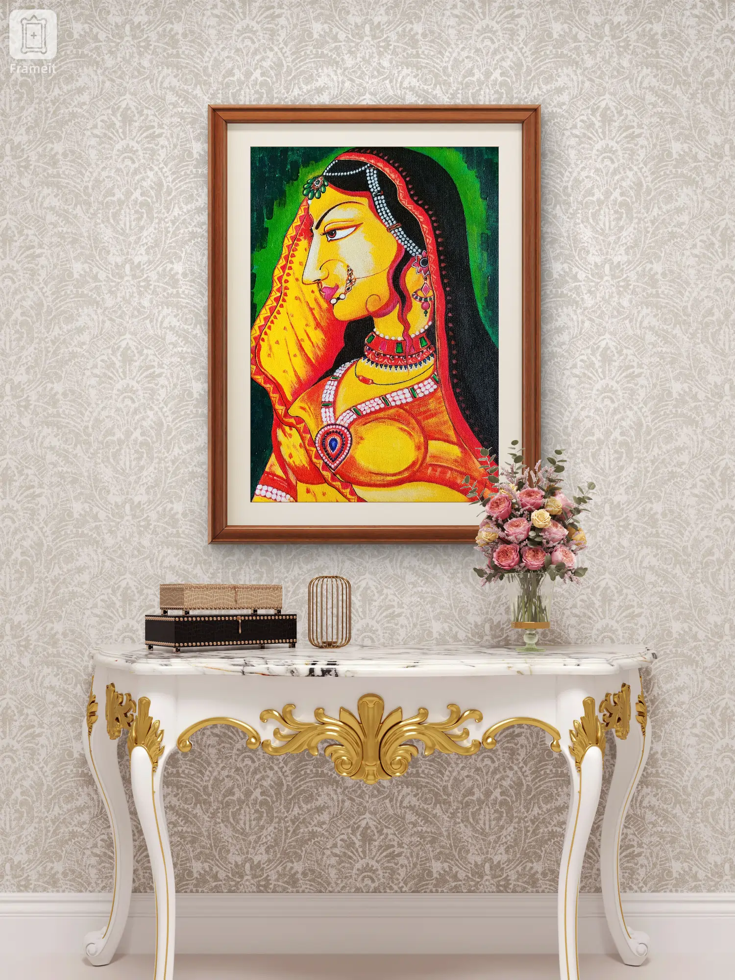 Bride Ornate Painting
