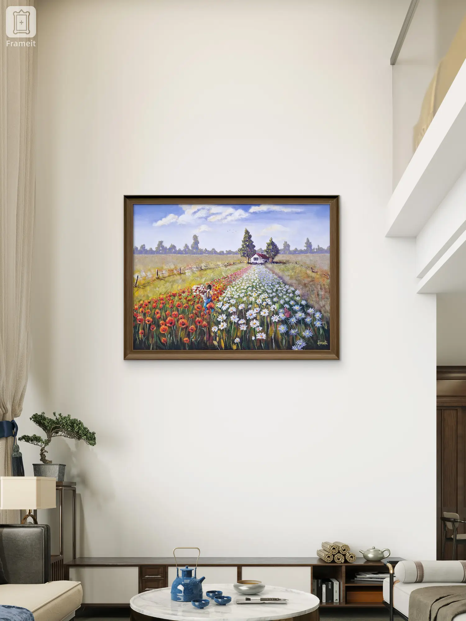 Fields of Bloom Painting