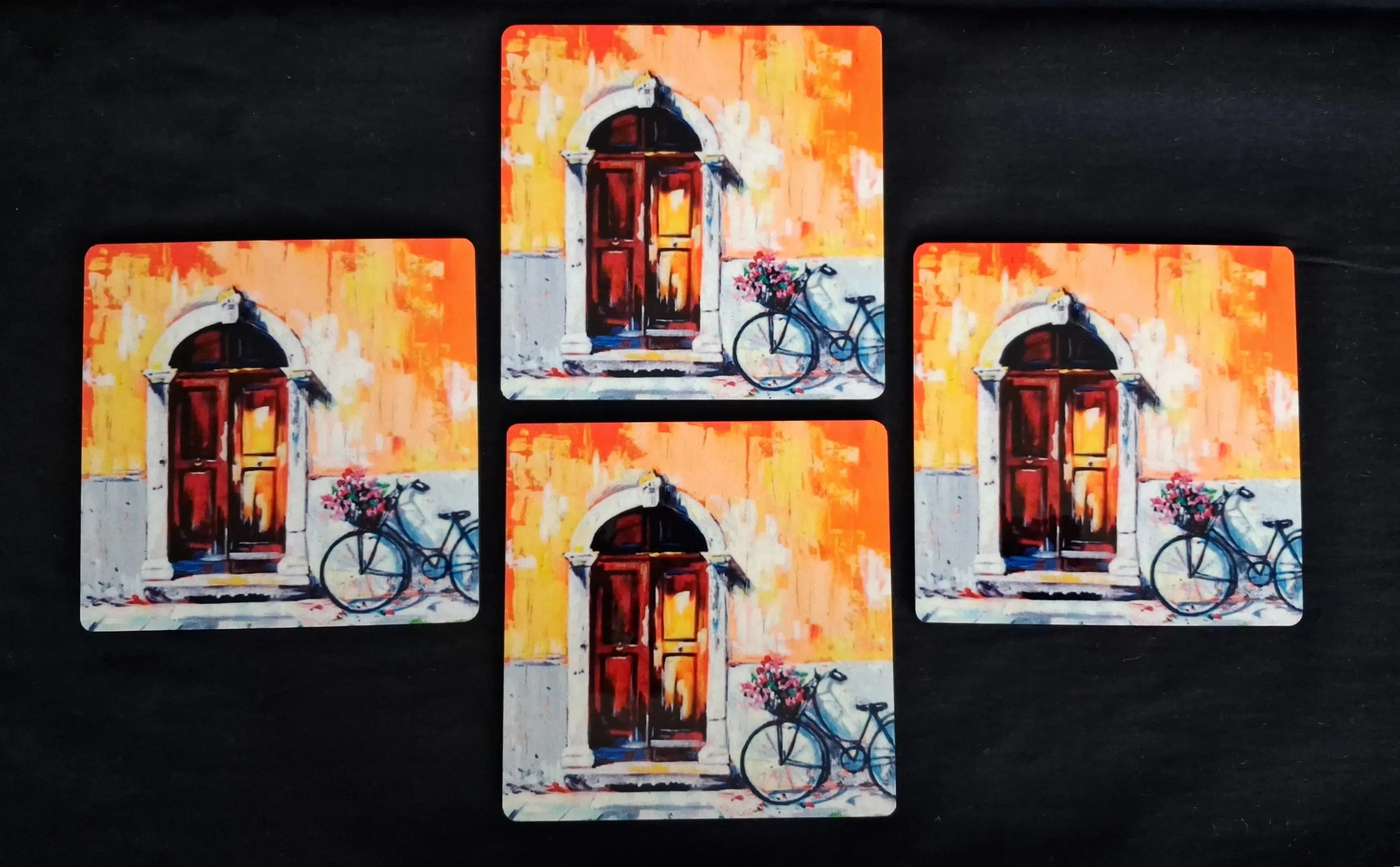 Door to Yesterday(Premium Tea Coasters) 