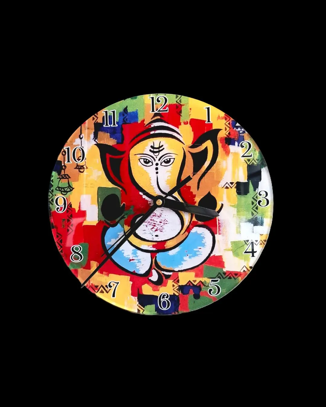  Vakratunda Mahakaya Circular Wall Clock