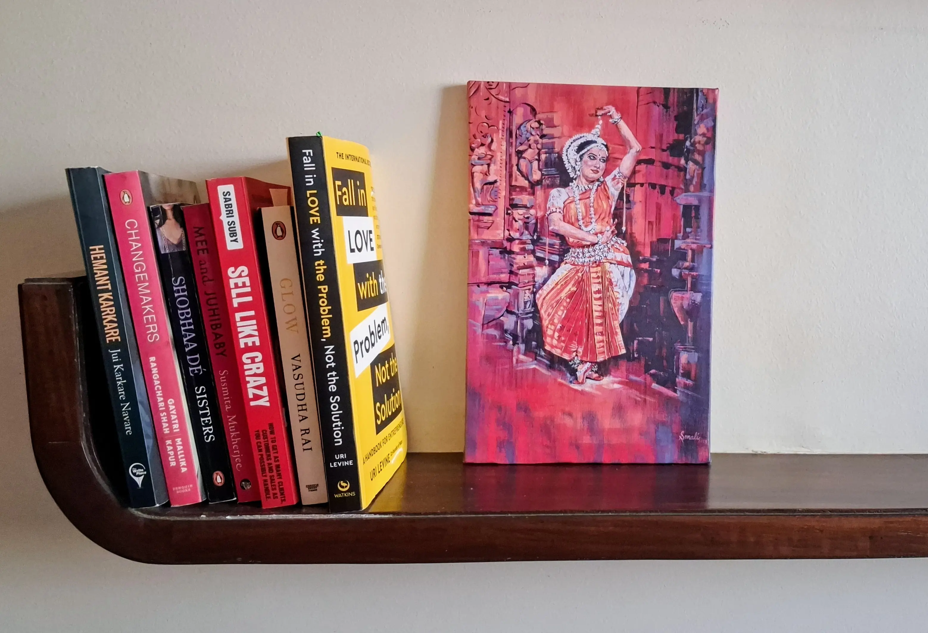 Vibrant Heritage - 0.5" thick /8"W x  11"H/Canvas Print